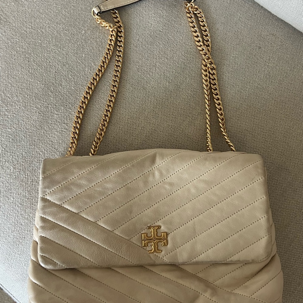 Used Tory Burch Kira Cheveron convertible shoulder bag